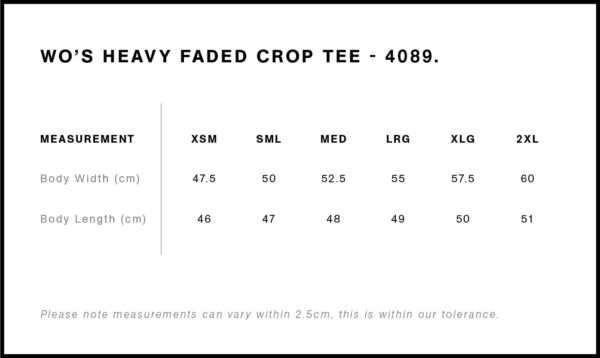 CF Onen Heavy Faded Crop - Image 3